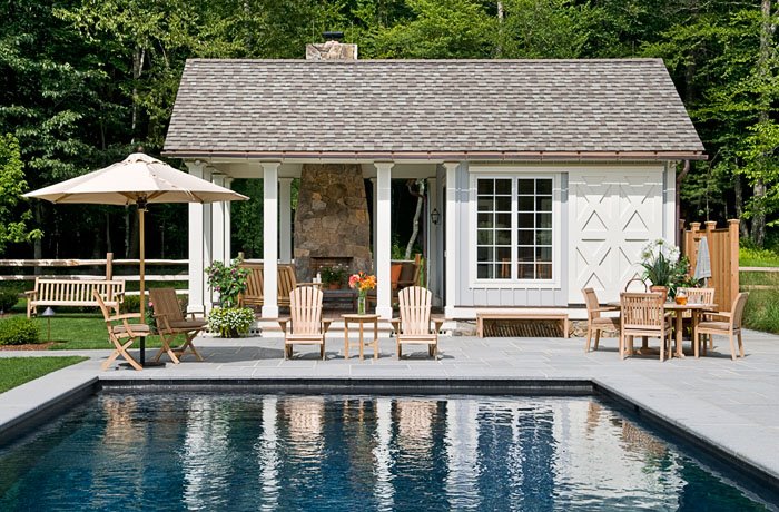 Small House Plans with Pools