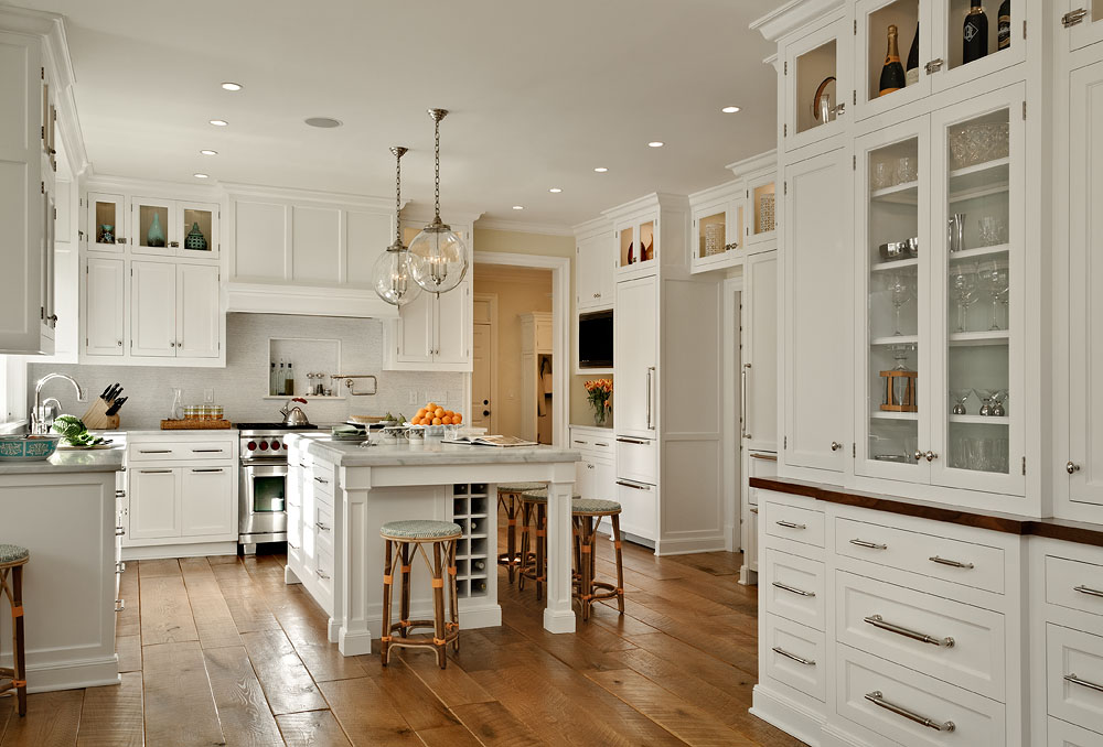Kitchen with Oak Floors