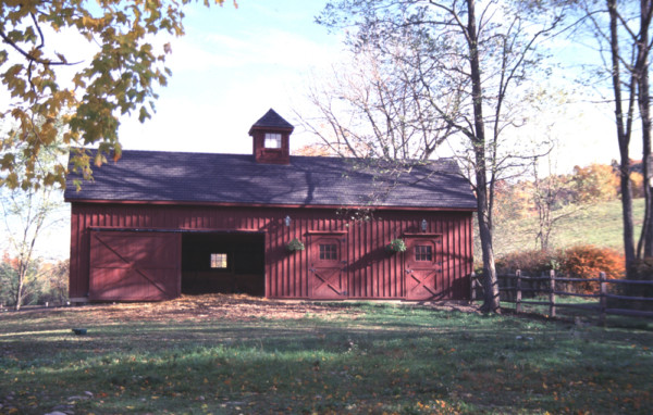 Barn With Rolling Door