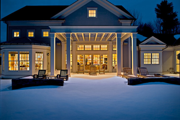 Exterior in the Snow