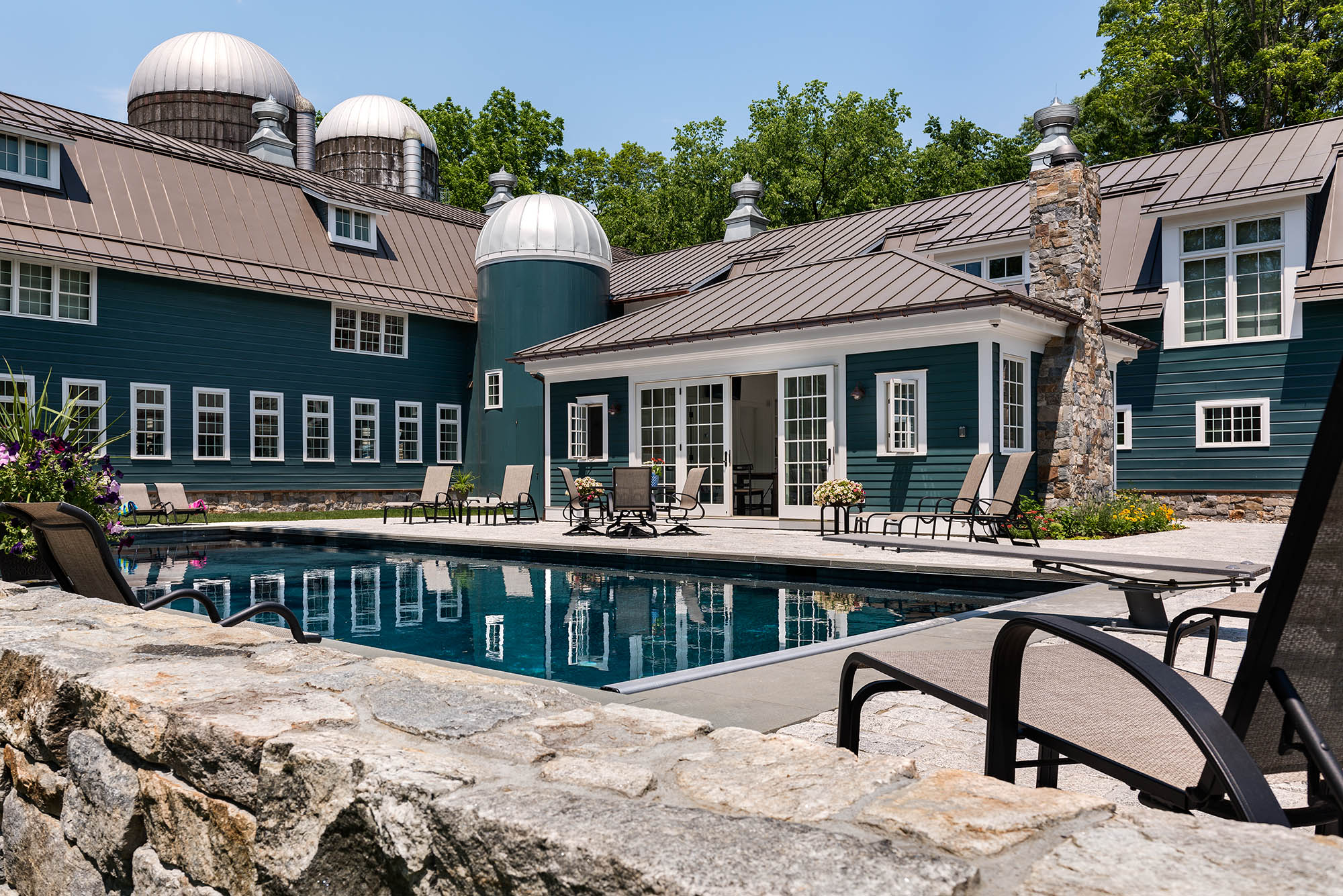 Pool House in Barn Complex