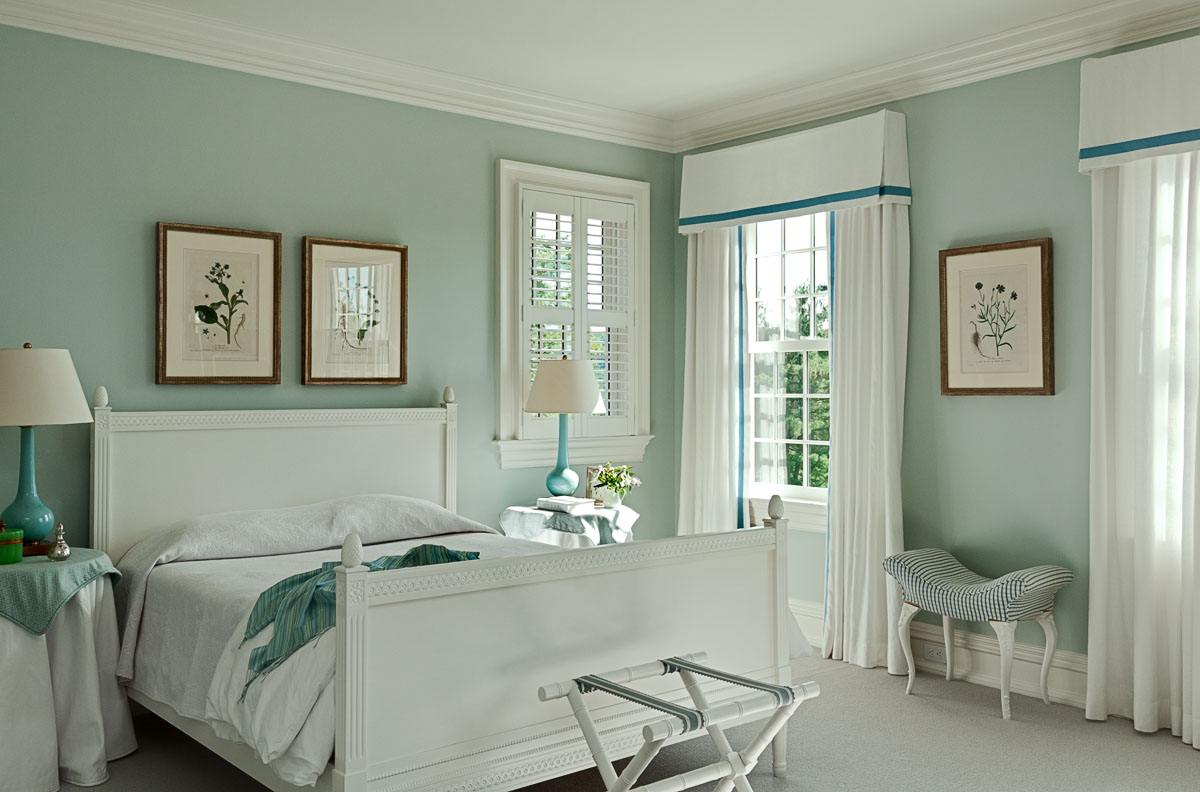 Blue Guest Room