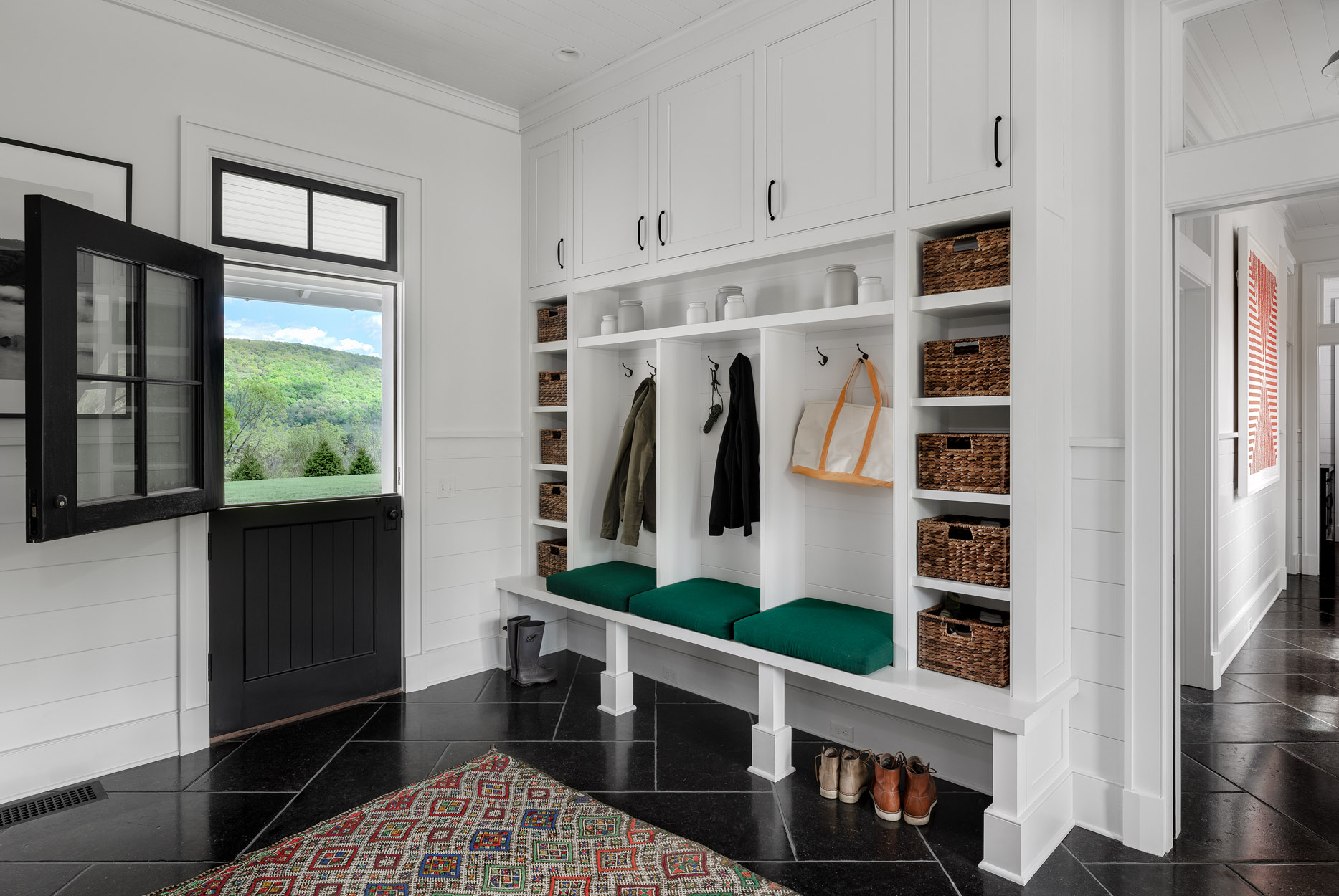 Mudroom with Cubbies