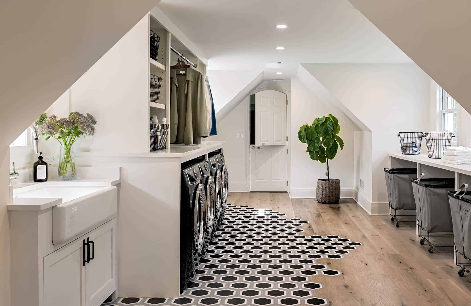 Laundry Room in the Eaves