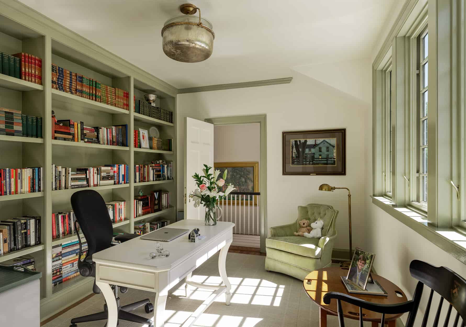 Office With Bookcases