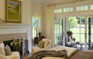 Master Bedroom With Screened Porch